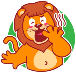 león sticker