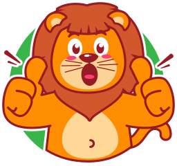 león sticker