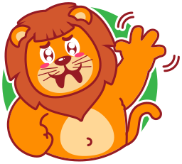 león sticker