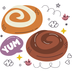 postre sticker