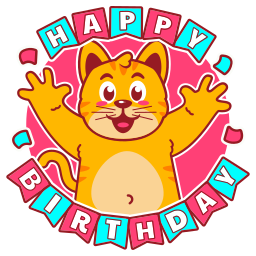 cumpleaños sticker