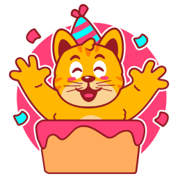 cumpleaños sticker