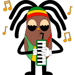 rasta sticker