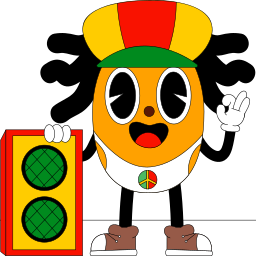 rasta sticker