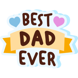 el mejor padre sticker