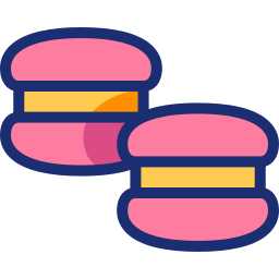 Macaron Animated Icon | Free food Animated Icon