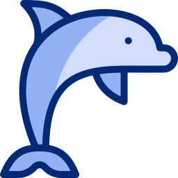 Dolphin Animated Icon | Free animals Animated Icon