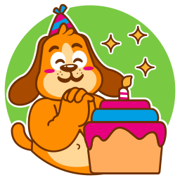 cumpleaños sticker