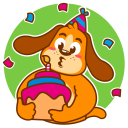 cumpleaños sticker