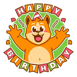 cumpleaños sticker