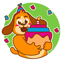 cumpleaños sticker