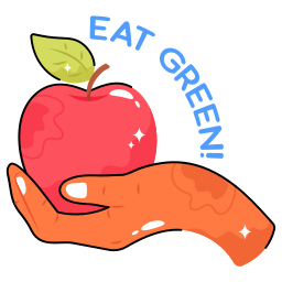 manzana sticker