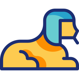 Great sphinx of giza - Free cultures icons