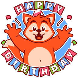 cumpleaños sticker