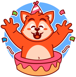 cumpleaños sticker