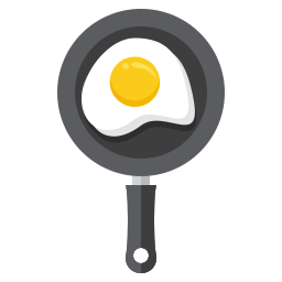 Fried egg Omelette Frying pan, fried egg transparent background PNG clipart