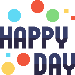 Happy day - Free time and date icons