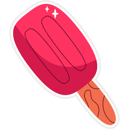 paleta de hielo sticker