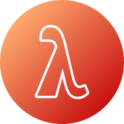 Lambda - Free education icons