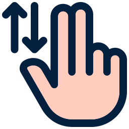 Drag - Free hands and gestures icons