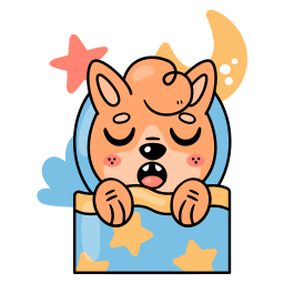 durmiendo sticker