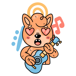 cantando sticker