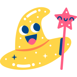 sombrero mágico sticker