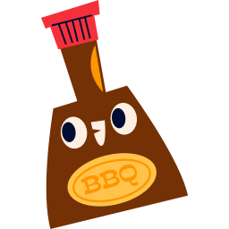 salsa bbq sticker