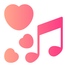 Love song - Free music icons