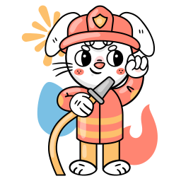 bombero sticker