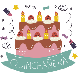 pastel de cumpleaños sticker