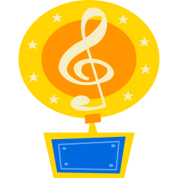 premio de música sticker