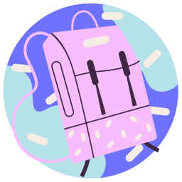 mochila sticker