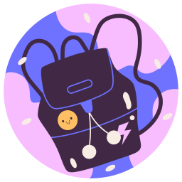 mochila sticker