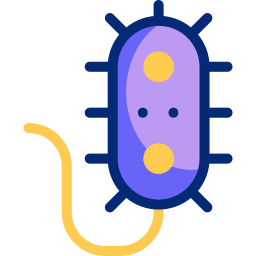 Bacteria Animated Icon | Free healthcare and medical Animated Icon