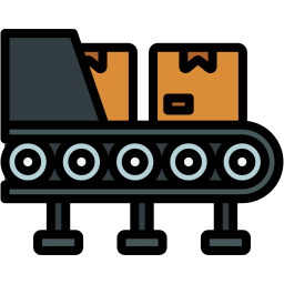 Production Line Free Technology Icons