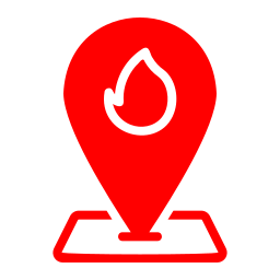 Fire - Free maps and location icons