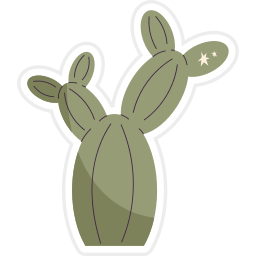 cactus sticker