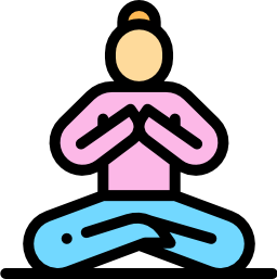 Lotus position - Free people icons