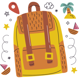 mochila sticker