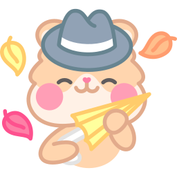 otoño sticker