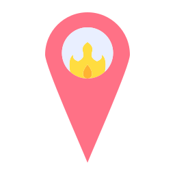 Fire - Free Maps And Location Icons