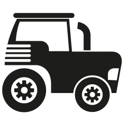 Agricultural tractor - Free arrows icons