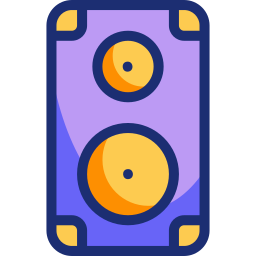 Speaker Animated Icon | Free music Animated Icon