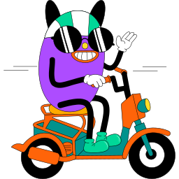 motocicleta sticker