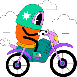 motocicleta sticker