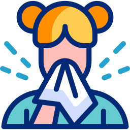 Sneezing Animated Icon | Free healthcare and medical Animated Icon