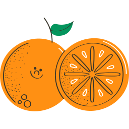 Free Orange Stickers, + 106 stickers (SVG, PNG)