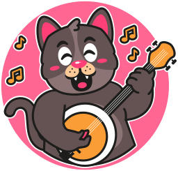 banjo sticker