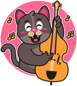 violonchelo sticker